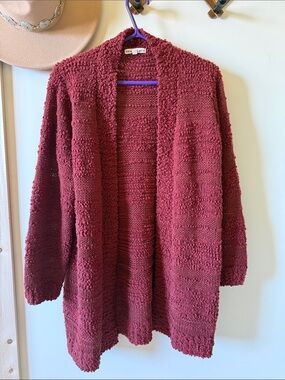 Mesh + Lace Cardigan, Size Large